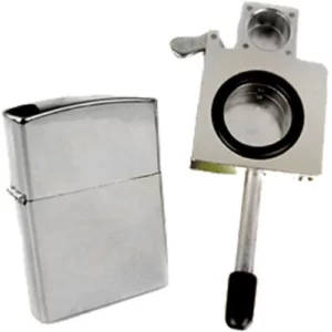 Zippo Style Metal Pipe - Assorted ***Disc***