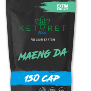 Ketoret Kratom Capsules - Maeng Da 150 Caps