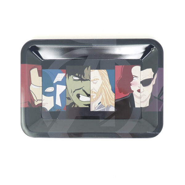 Avengers Logo Metal Rolling Tray - Medium