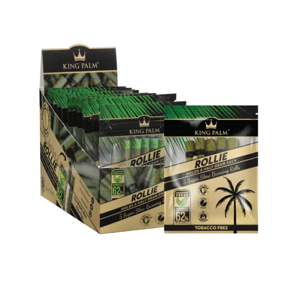 King Palm Rollies 5pk w/ Boveda