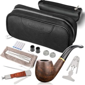 Wood Pipe Set