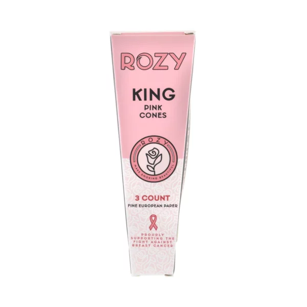 Rozy Pink Cones - King Size - 3 pk. - 24 ct. Display