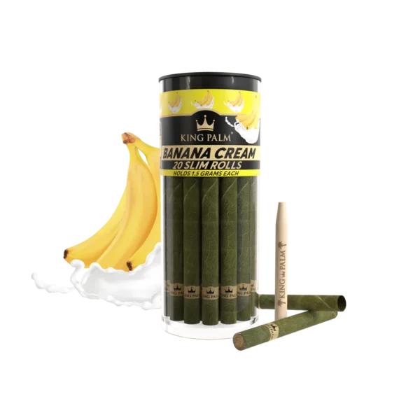 King Palm Slim Size - Banana Cream - 20ct. - Image 2