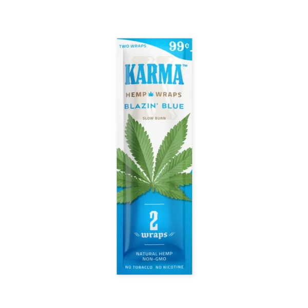 KARMA Hemp Wraps - Blazin' Blue