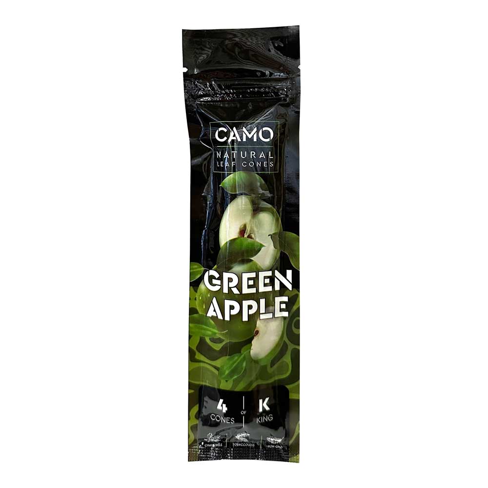 Camo Natural Leaf Cones - 12 ct. - GreenApple