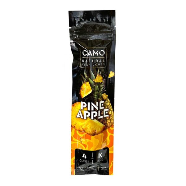 Camo Natural Leaf Cones - 12 ct. - Pineapple