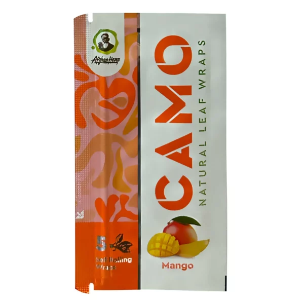 Camo Natural Leaf Wraps - Mango