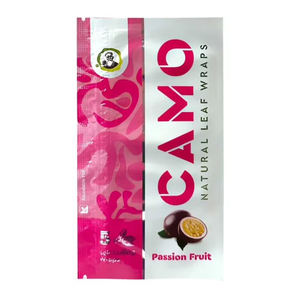 Camo Natural Leaf Wraps - Passion Fruit