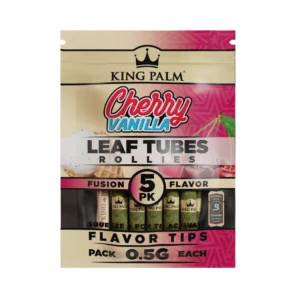 King Palm 5pk Rollies - Cherry Vanilla - Display of 15