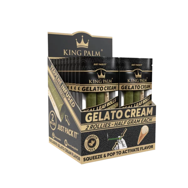 King Palm Rollies 2pk - Gelato Cream