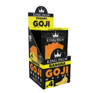 King Palm Goji Wraps 4 pk. - Banana