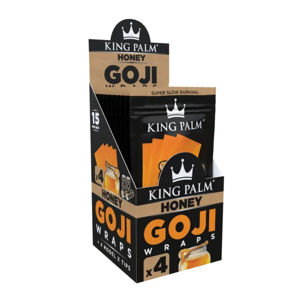 King Palm Goji Wraps 4 pk. - Honey