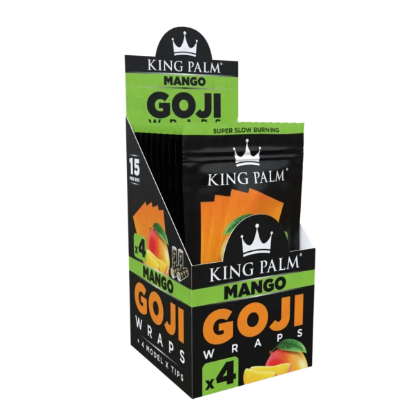 King Palm Goji Wraps 4 pk. - Mango