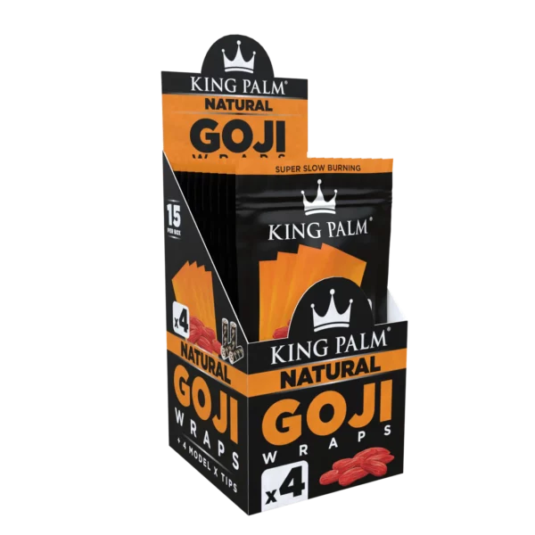 King Palm Goji Wraps 4 pk.