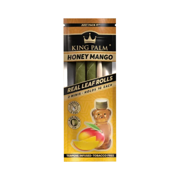 King Palm 2pk Mini - Honey Mango - Display of 20