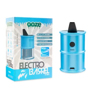 Ooze Electro Barrel E-Rig - Sapphire Blue