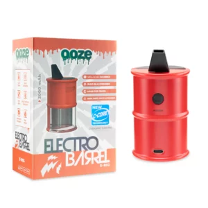 Ooze Electro Barrel E-Rig - Ruby Red