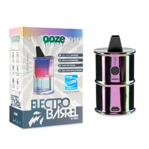 Ooze Electro Barrel E-Rig - Rainbow