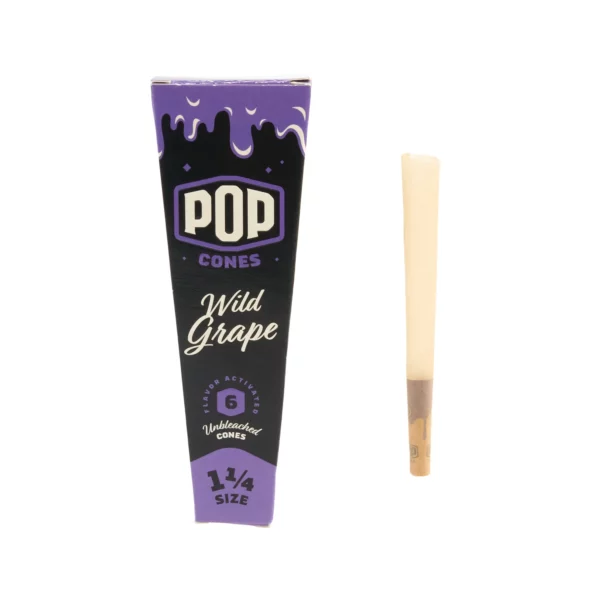 Pop Cones 1.25 - 6 pk. - Wild Grape - 24 ct. Display