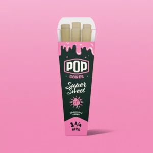 Pop Cones 1.25 - 6 pk. - Super Sweet - 24 ct. Display