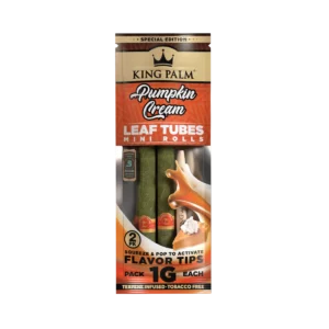 King Palm 2pk Mini - Pumpkin Cream