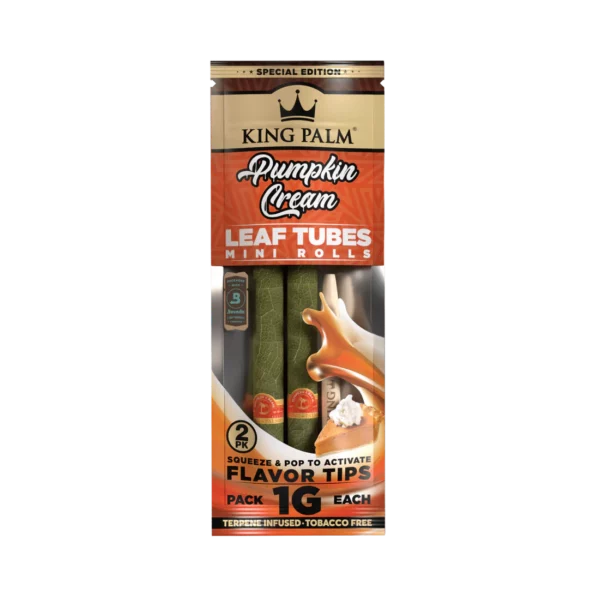 King Palm 2pk Mini - Pumpkin Cream