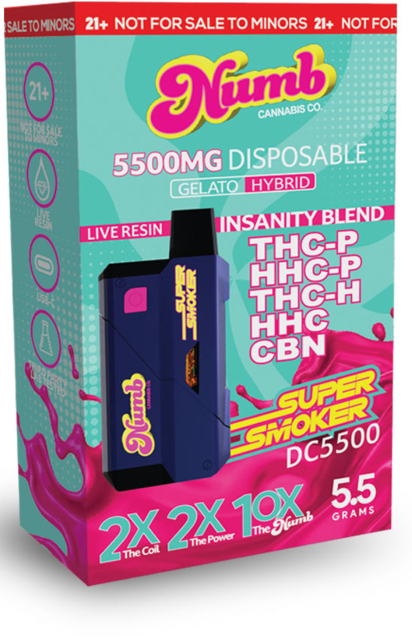 Gelato Insanity Blend Numb disposables