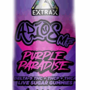 Purple paradide Adios MF edibles
