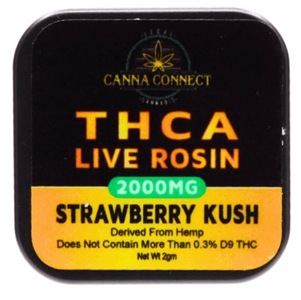 Canna Connect strawberry Kush Live Rosin 2000 mg
