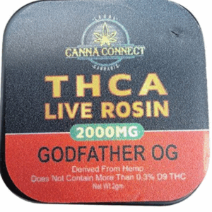 Godfather OG THCa live Rosin