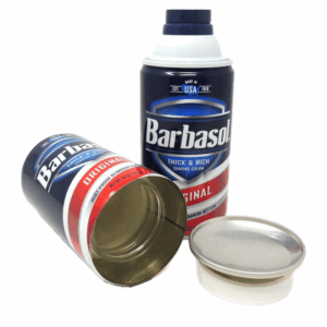 Barbasol Shaving Cream Can Safe