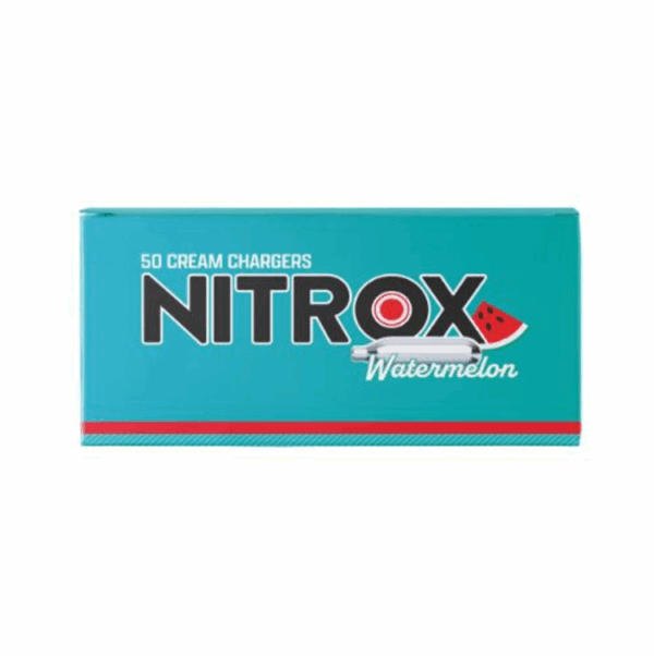 Nitrox Flavored Whip Cream Chargers - Watermelon - 50 count