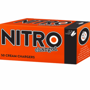 Nitrox Charged Whip Cream Chargers - 50 count