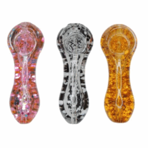 4.5" Liquid Filled Glitter Pipe - Assorted Colors