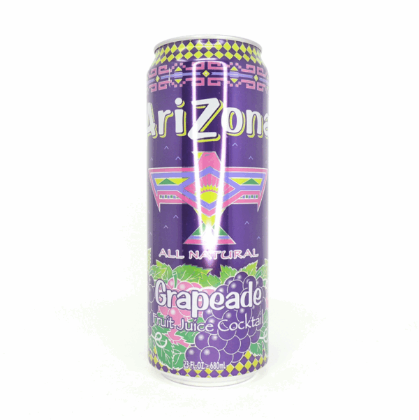 Arizona Tea Can Safe - Grapeade