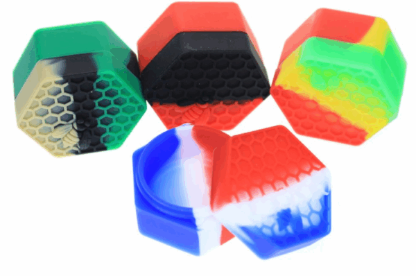 Honeycomb hexagonal Silicone Container