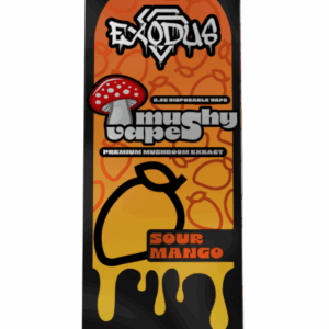 Exodus 2.2g Amanita Disposable Vape - Sour Mango - 10 ct. Display