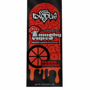 Exodus 2.2g Amanita Disposable Vape - Blood Orange - 10 ct. Display