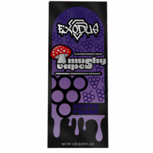 Exodus 2.2g Amanita Disposable Vape - Grape Punch - 10 ct. Display