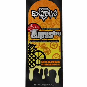Exodus 2.2g Amanita Disposable Vape - Orange Pineapple - 10 ct. Display