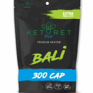 Ketoret Kratom Capsules - Bali 300 Caps