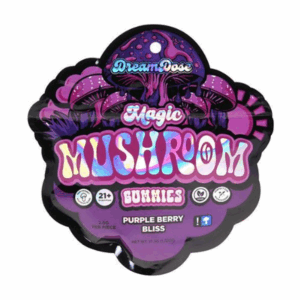 Dream Dose Nootropic Mushroom Gummies - 10 ct. Display - Purple Berry Bliss