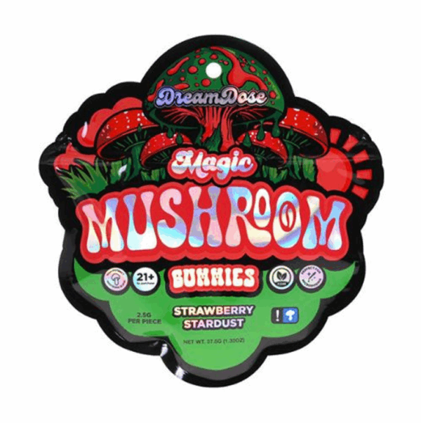 Dream Dose Nootropic Mushroom Gummies - 10 ct. Display - Strawberry Stardust