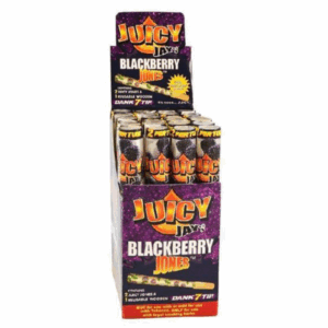 Juicy Jay's Cones w/ Wood Tip - Blackberry Jones - 24 ct. Display