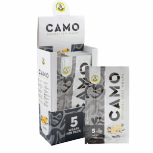 Camo King Size Flavored Rolling Papers - 24 ct. - Vanilla