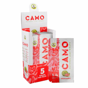 Camo King Size Flavored Rolling Papers - 24 ct. - Watermelon