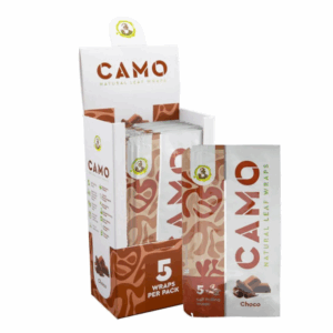 Camo 1.25 Flavored Rolling Papers - 24 ct. - Choco