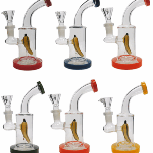 6" Bent Neck with Banana Water Pipe