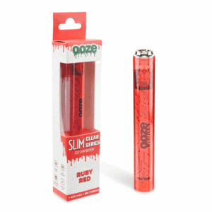 Ooze Slim Clear - Ruby Red