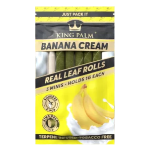 King Palm 5pk Mini - Banana Cream